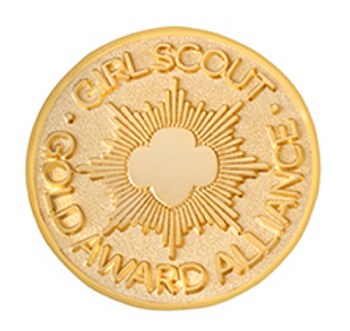 Gold Award Alliance Pin