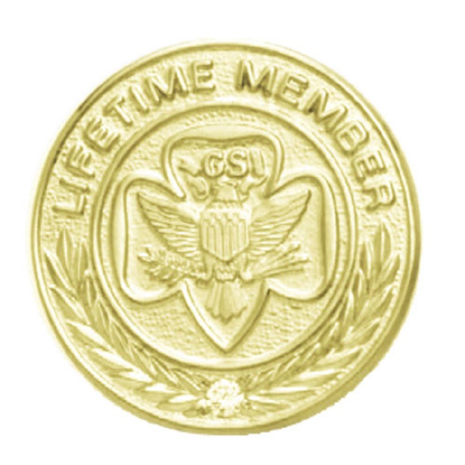 Girl Scout Tradition Lifetime Membership Pin Girl Scout World