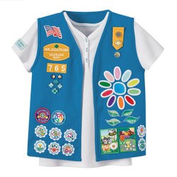 Official Daisy Uniform Vest M Girl Scout World