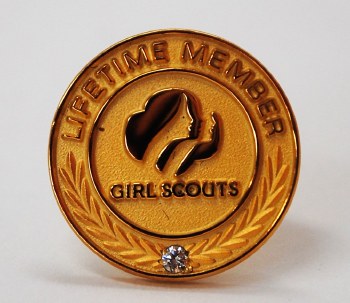 Girl Scout Lifetime Membership Pin - Girl Scout World