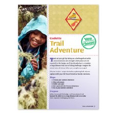 Cadette Trail Adventure Badge