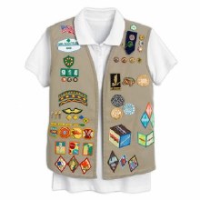 Official Cadette, Senior, & Ambassador Khaki Vest