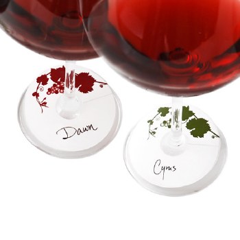 Wine Glass Tags