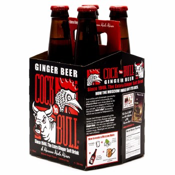 Cockn Bull Ginger Beer 4pk 12oz Btl
