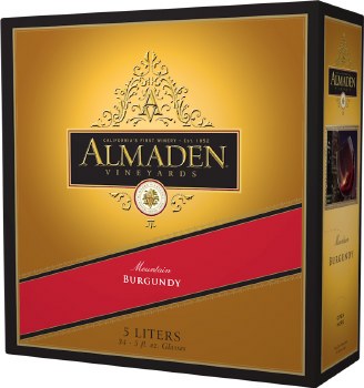 Almaden Mountain Burgundy 5L Box