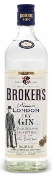 Brokers Premium London Dry Gin 750ml