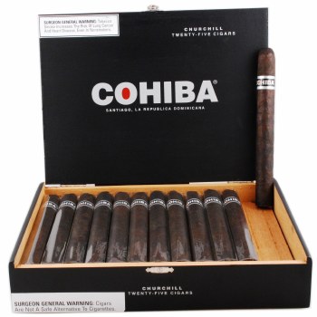 Cohiba Black Churchill Maduro 7" x 49 Ring Guage