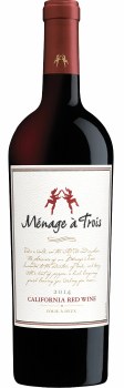 Menage a Trois California Red Wine 750ml
