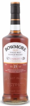 Bowmore Darkest 15 Year Islay Single Malt Scotch Whisky 750ml