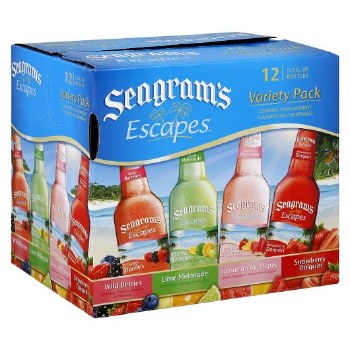 Seagrams Escapes Variety Pack 12pk 11oz Btl