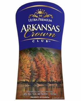 Arkansas Crown Club Canadian Whisky 750ml
