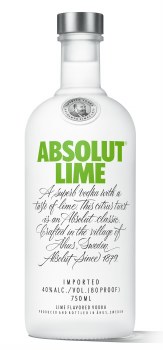 Absolut Lime Vodka 375ml