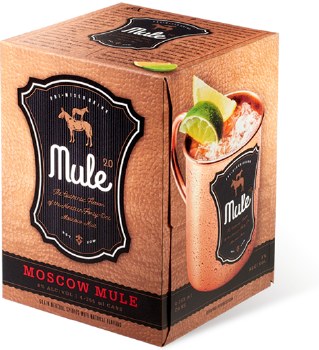 Moscow Mule 2.0 4pk 355ml Can