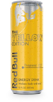 Red Bull Yellow Edition 12oz Can