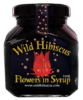 Wild Hibiscus Flowers in Syrup