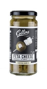 Collins Feta Cheese Gourmet Spanish Olives 5oz