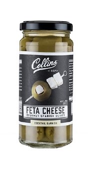 Collins Feta Cheese Gourmet Spanish Olives 5oz