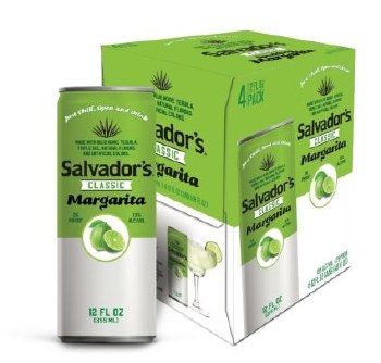 Salvadors Original Margarita 4pk 200ml Can