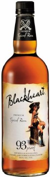 Blackheart Premium Spiced Rum 750ml