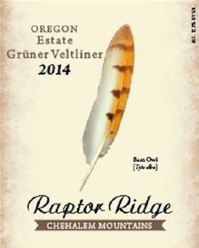 Raptor Ridge Gruner Veltliner 750ml