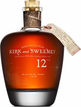 Kirk and Sweeney 12 Year Rum 750ml