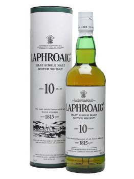 Laphroaig 10 Year Islay Single Malt Scotch Whisky 750ml