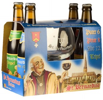 St. Bernardus Gift Pack 4pk 11.2oz Btl