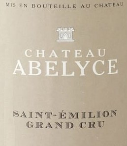 Chateau Abelyce Saint-Emilion Grand Cru 750ml