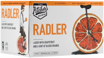 Two Pitchers Grapefruit Blood Orange Radler 6pk 12oz Can