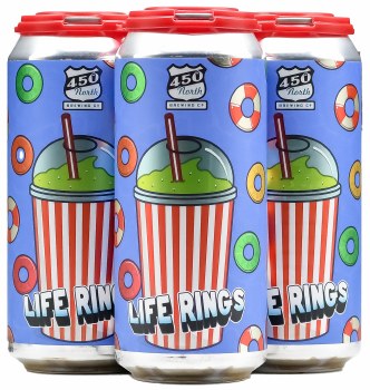 450 North Life Rings Slushy 4pk 16oz Can