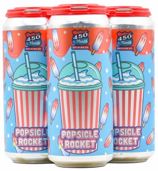 450 North Slushy XXL Popsicle Rocket 4pk 16oz Can