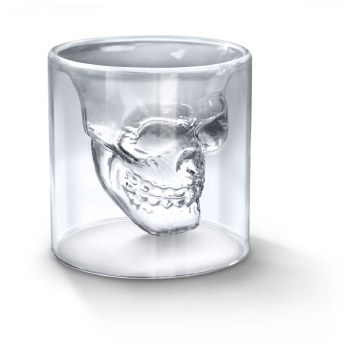 Fred DOOMED Crystal Skull Shotglass