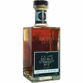 Laws Whiskey House Secale Bottled in Bond Straight Rye Whiskey 750ml