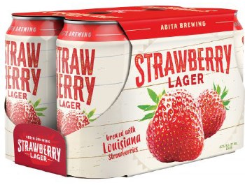 Abita Strawberry Lager 6pk 12oz Can