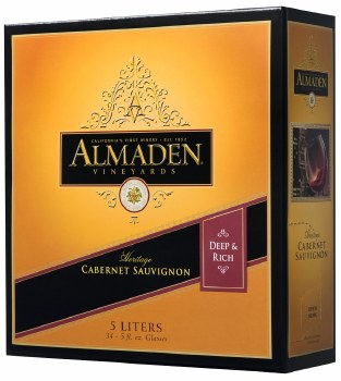 Almaden Cabernet Sauvignon 5L Box