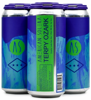 American Solera Terpy Ozark 4 Pk 16oz Can