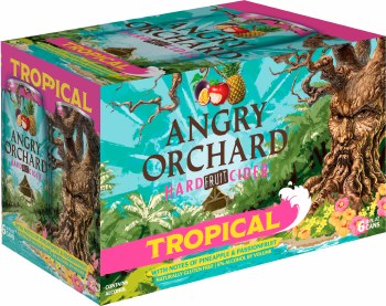 Angry Orchard Tropical Fruit Cider 6pk 12oz Can