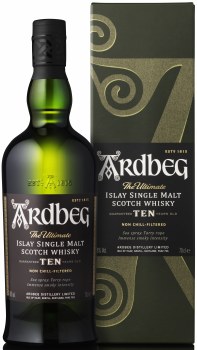 Ardbeg 10 Year Islay Single Malt Scotch Whisky 750ml