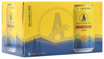 Athletic Brewing Upside Down Golden Ale 6pk 12oz Can