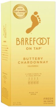 Barefoot Buttery Chardonnay 3L Box