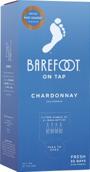 Barefoot On Tap Chardonnay 3L Box