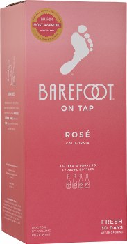 Barefoot On Tap Rose  3L Box