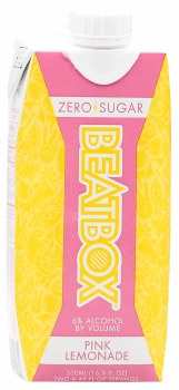 BeatBox Pink Lemonade Zero Sugar 500ml Box