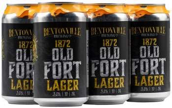 Bentonville Brewing 1872 Old Fort Lager 6pk 12oz Can