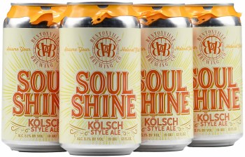 Bentonville Brewing Soul Shine Kolsch  6pk 12oz Can
