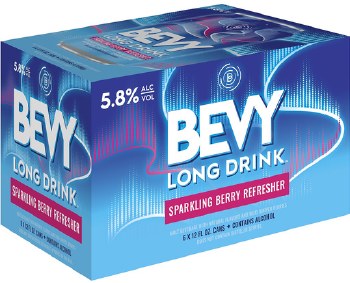 bevy long drink calories