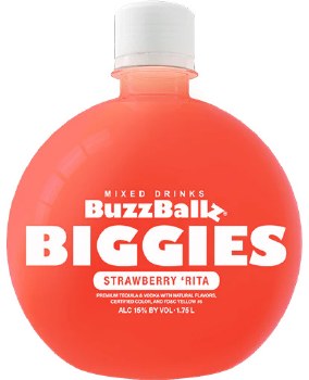 BuzzBallz Biggies Strawberry Rita 1.75L