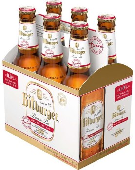 BItburger Drive Alcohol Free 6pk 11oz Btl