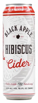 Black Apple Cider Hibiscus Hard Cider 19.2oz