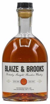 Blaize and Brooks Kentucky Straight Bourbon Whiskey 750ml